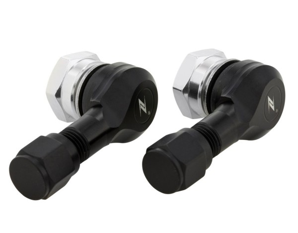 Insert de valve pour pneus/jantes tubeless 80°, noir mat