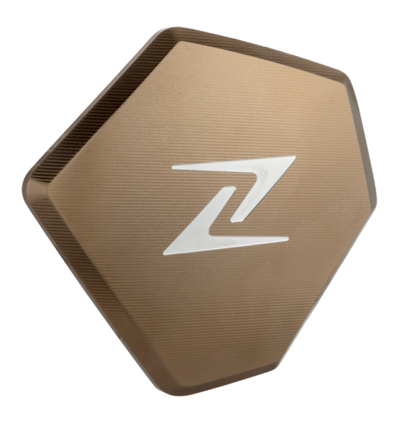 Couverture pour couvercle de vario ZELIONI pour Vespa GTS/GTS Super/GTV HPE 300cc, titane