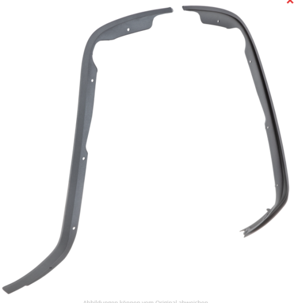 Protège-jambes mono fente gris mat pour Vespa Primavera/​Sprint 50-150ccm