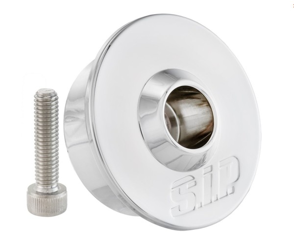 Kit de montage pour rétroviseurs d'extrémité de guidon sans poids d'extrémité de guidon, MK II, chromé