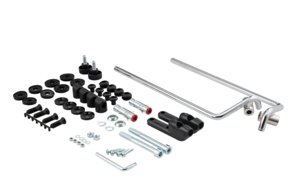 Matériel de montage pare-brise FACO "Twin-Screen" pour Vespa Sprint 50-125ccm 2T/4T