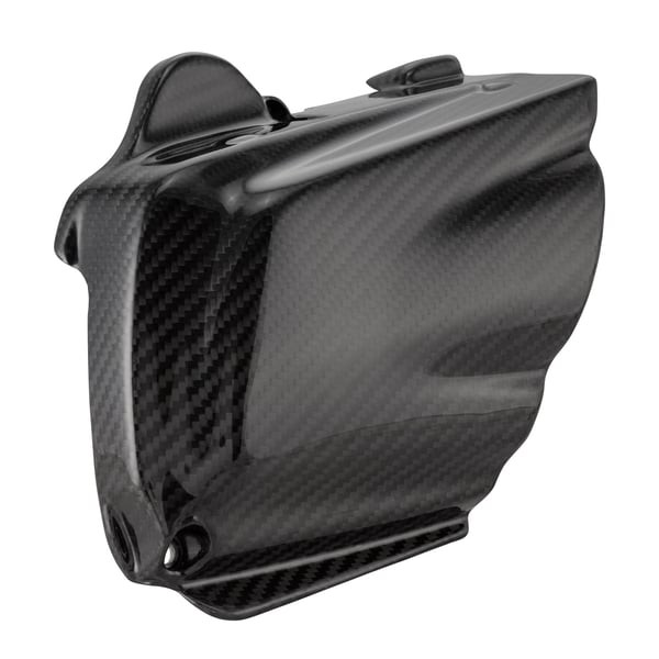Couvercle de vario d'admission d'air pour Vespa GTS/​GTS Super/​GTV HPE 300 ('19-), carbone