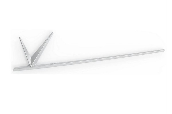 Inscription RIZOMA tablier de jambe pour Vespa, argenté