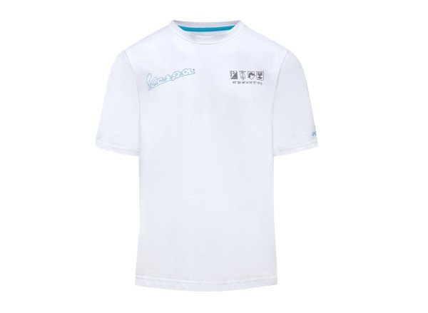 T-shirt Vespa Holy white collection DEC
