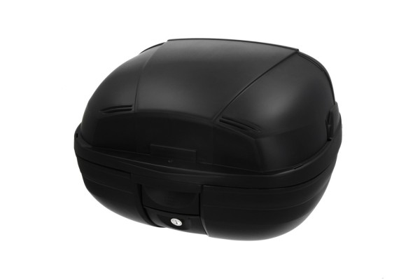 Top Case, 37 l, marron avec coussin dorsal pour Piaggio MP3 500 Sport Advance HPE