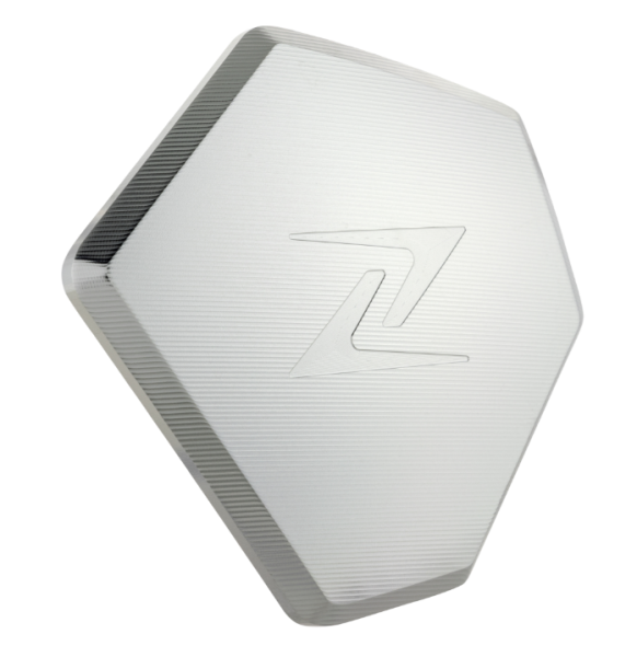 Couverture pour couvercle de vario ZELIONI pour Vespa GTS/GTS Super/GTV HPE 300cc, argent
