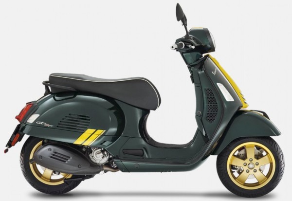 Set déco, Vespa GTS Racing Sixties - Jaune
