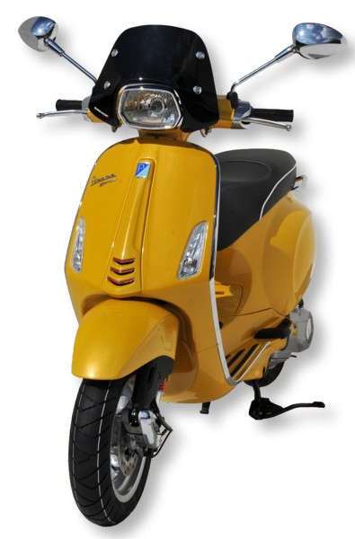 Pare-brise ERMAX Piccolo H 300 mm pour Vespa Sprint 50-150ccm 2T/4T, teinté/light black