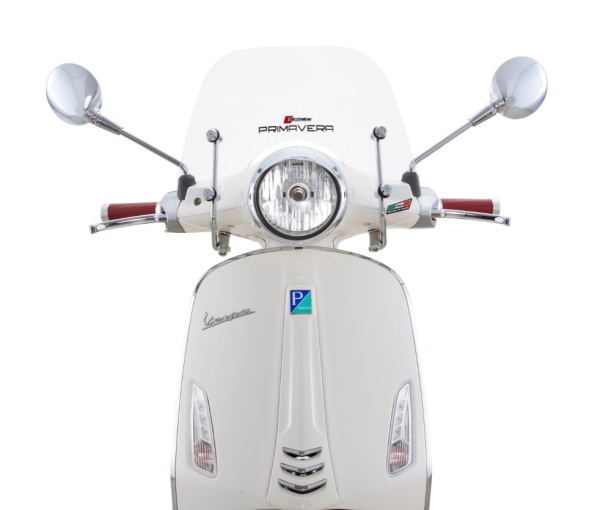 Flyscreen FACO pour Vespa Primavera /Elettrica 50-125ccm 2T/4T, clair