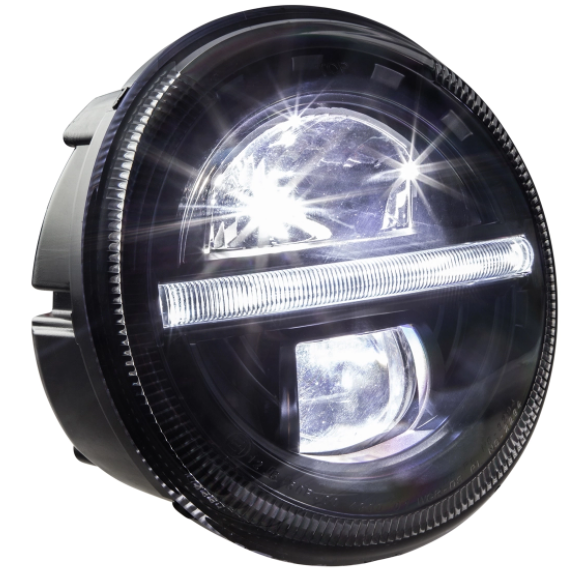 Phare "Black Edition" LED pour Vespa GTS/​GTS Super/​GT/​GT L 125-300ccm ('03-'18)