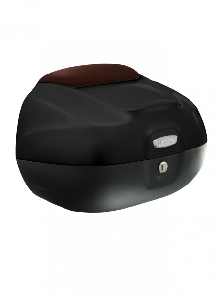 Top case 37 L avec dossier pour Piaggio Beverly 300 (16-19) - gris 705/C