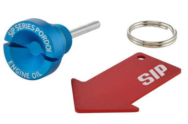 Vis de remplissage d'huile moteur pour Vespa, bleu mat