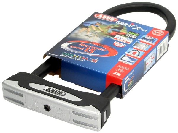 Antivol à arceau ABUS 230x108 Granit X-Plus 54 pour moto, scooter & Vespa