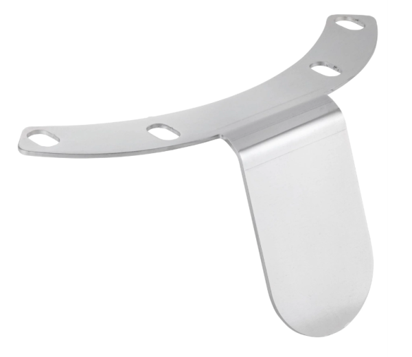 Support Pickerl pour plaque de contrôle autrichienne pour Primavera/Sprint 50-150ccm, inox poli