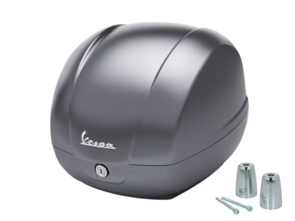 Top case d'origine 36 L gris mat 707/C pour Vespa GTS 125/310 et GTV 310