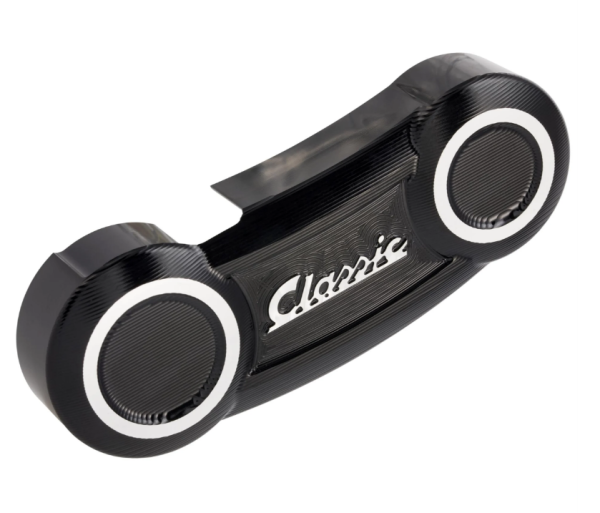 Couverture de bras oscillant Classic pour Vespa PX 80-200ccm, noir