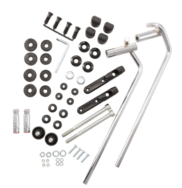 Matériel de montage pare-brise FACO "Twin-Screen" pour Vespa GTS/GTS Super/GT/GT L 125-300ccm
