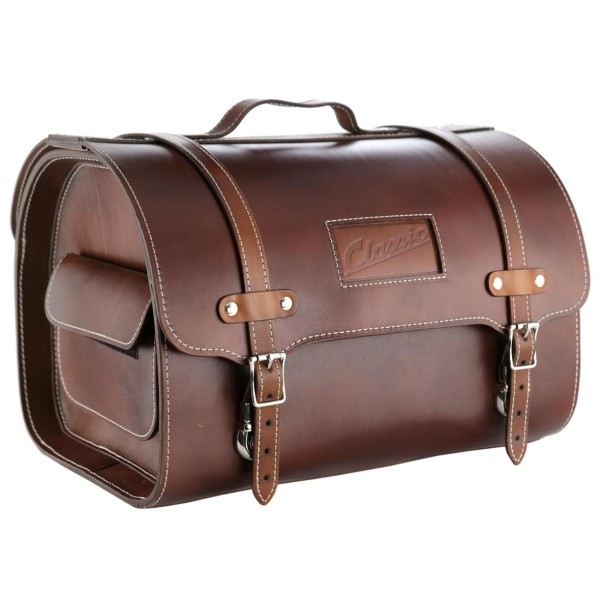 Etui en cuir "Classic" pour Vespa - marron