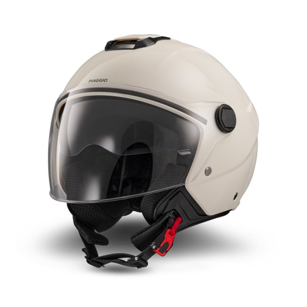 Casque intégral Piaggio Demi Jet UL01 blanc brillant