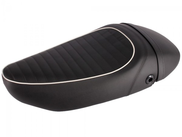 Selle Vespa mono matelassée Sport pour LX 50-150cc Touring, ET2/ET4 /LX/LXV/S 50-150ccm-