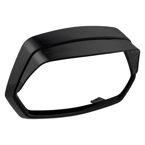 Anneau de lampe noir brillant avec abat-jour pour Vespa Sprint 50-150cc ('18-)