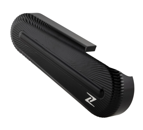 Couvre-bras ZELIONI 3D pour Vespa, noir anodisé