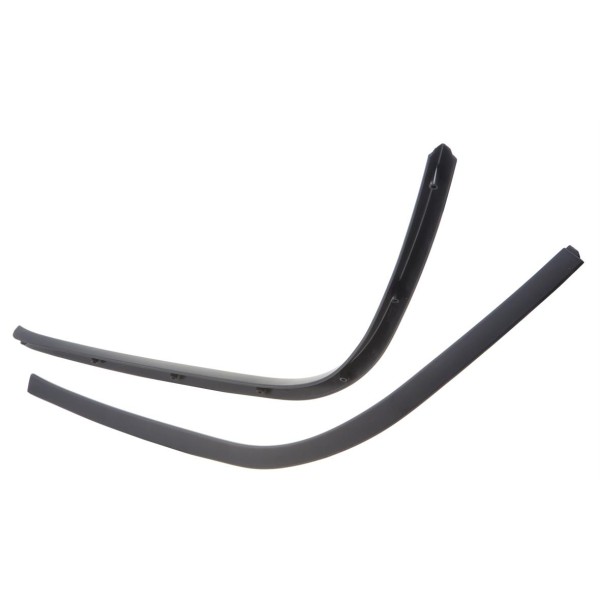 Marchepied tube mono fente noir mat pour Vespa Primavera/​Sprint 50-150ccm