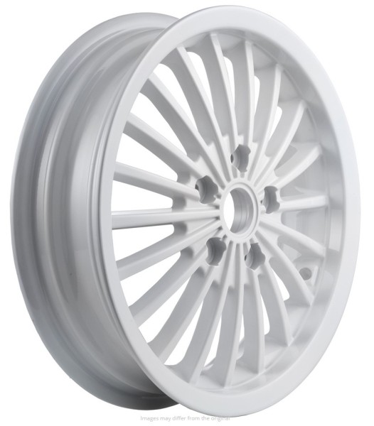 Jante avant/​arrière pour Vespa GTS/​GTS Super/​GTV/​GT 60/​GT/​GT L 125-300ccm, blanc