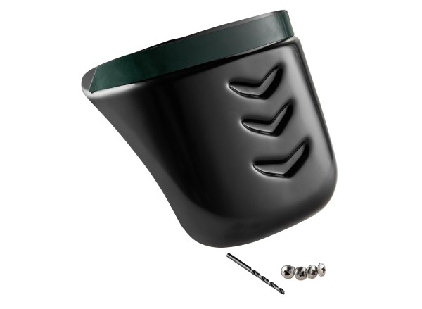 Protection anti-éclaboussures SLUK Guard noir-mat pour Vespa GTS/GTS Super 125/300ccm (`22-)