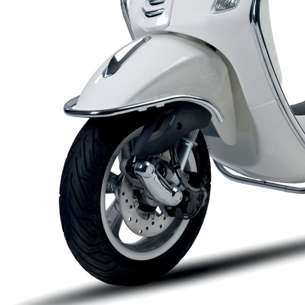 Protection contre les chocs garde-boue avant Vespa Primavera - chrome