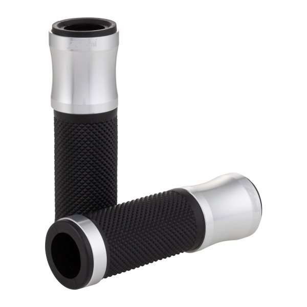 Poignées Zelioni argent pour Vespa ET/​LX/​LXV/​S/​Primavera/​Sprint 50-150ccm