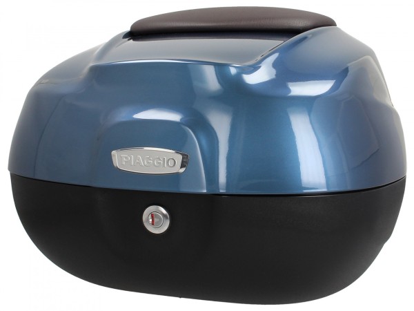 Top case 37 L avec dossier pour Piaggio Medley 125/150 (20-24) - bleu 264/A