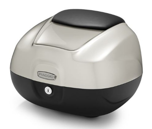 Top Case 37 l, gris (G04_gris métallisé) pour Piaggio MP3 400 HPE 2022