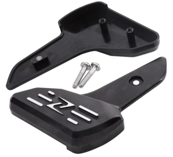 Repose-pieds droit et gauche pour Vespa Primavera/​Sprint 50-150ccm 2T/​4T AC, noir