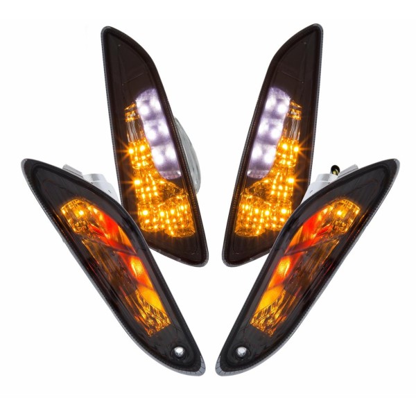 Clignotants LED teintés pour Vespa Primavera/​Sprint 50ccm 2T/​4T