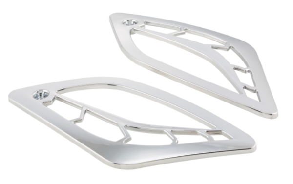 Grille de clignotant droite et gauche, arrière pour Vespa GTS/​GTS Super/​GTV/​GT 60/​GT/​GT L, chromée