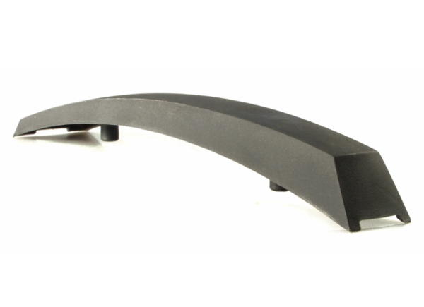 Mamelon d'aile carré FA ITALIA pour Vespa PX 80-200ccm, aluminium noir