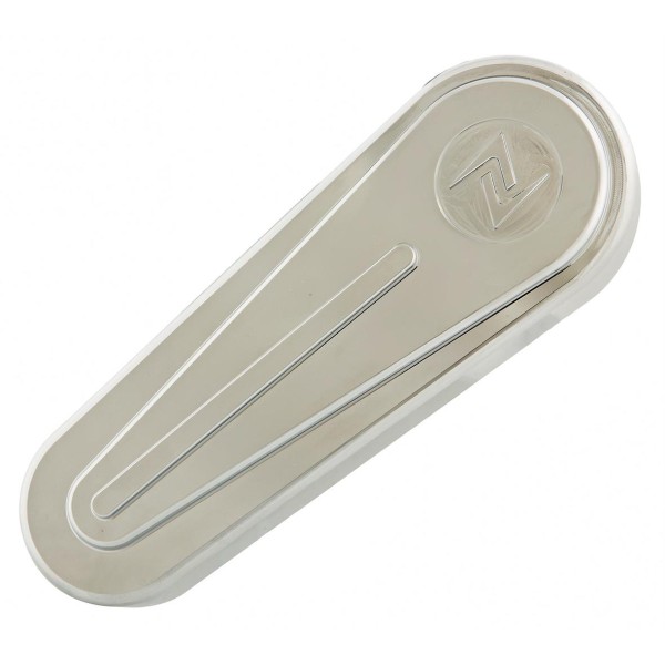 Couvercle de bras oscillant, chrome Zeloni pour Vespa Primavera/​Sprint/​GTS/​GTS Super 50-300ccm ('14-'16)