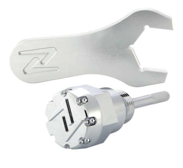 Bouchon de remplissage d'huile moteur, carter d'huile ZELIONI pour Vespa, chrome