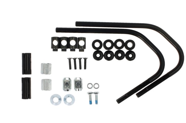 Support original noir pour pare-brise Vespa Sprint S Elettrica 45