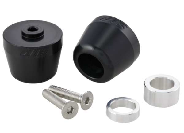 Masses d'extrémité de guidon gauche/droite pour Vespa Primavera/​Sprint/​ET/​LX/​LXV/​S, noir mat