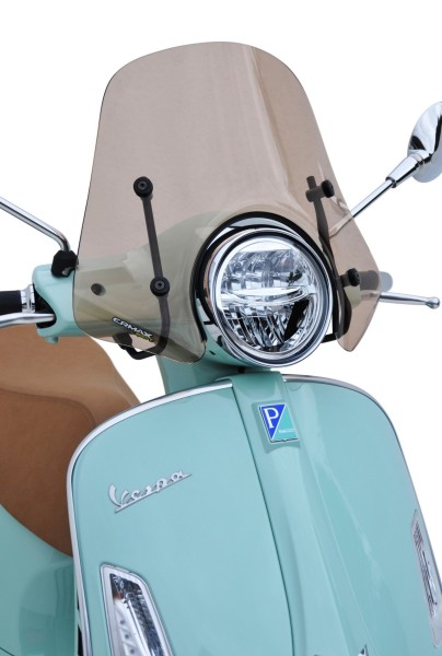 Pare-brise ERMAX Sport H 400 mm pour Vespa GTS/GTS Super/GT L (-22), noir