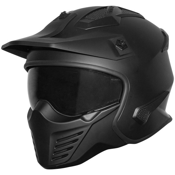 Germot casque GM 44, noir mat