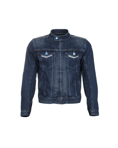 Veste Vespa denim polyester bleu denim
