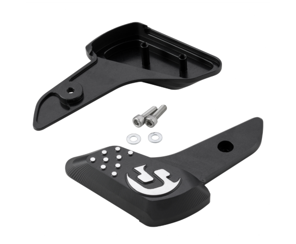 Repose-pieds droit et gauche pour Vespa Primavera /Sprint 50-150ccm 2T/4T AC, noir mat