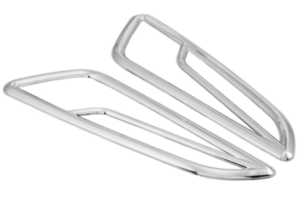 Grille de clignotant droite/gauche, avant pour Vespa Primavera/​Sprint 50-150ccm 2T/​4T AC, chromée