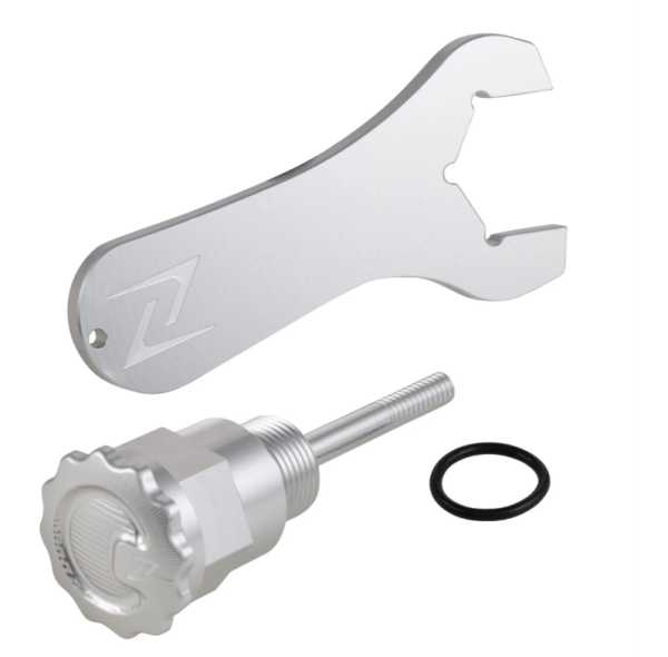 Bouchon de remplissage d'huile moteur, carter d'huile ZELIONI Vintage pour Vespa, argenté