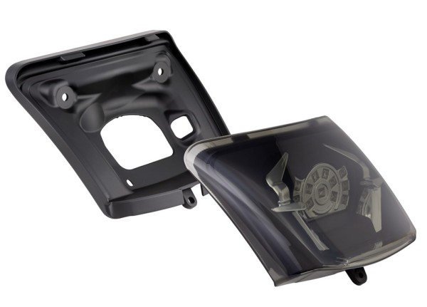 Jeu de feux arrière pour Vespa GTS/​GTS Super/​GTV 125-300ccm ('14-'18), teinté