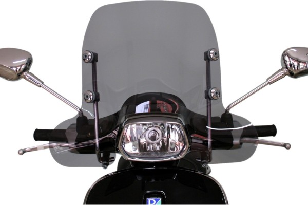 Pare-brise Faco mi-hauteur pour Vespa Sprint - légèrement teinté