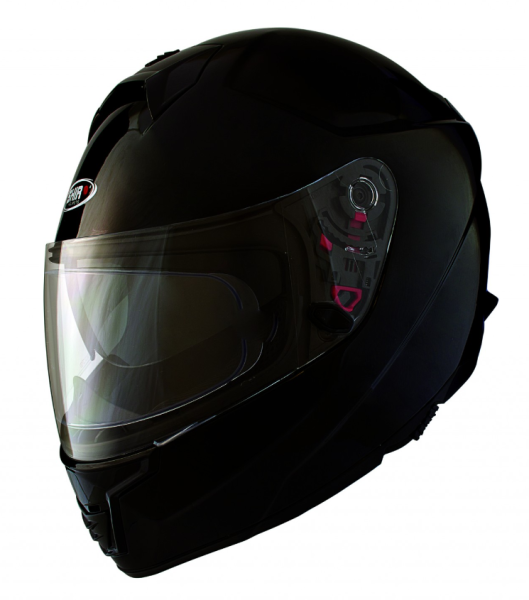 Casque intégral Shiro, SH351, fibre, noir mat